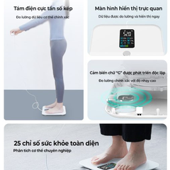 Cân điện tử sức khỏe Rapido RSB06-WS