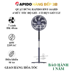 Quạt đứng Rapido RWF-16AHD