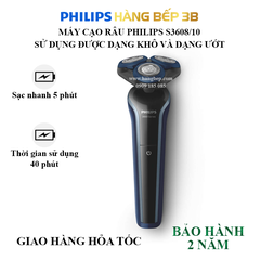 Máy cạo râu khô và ướt Philips S3608/10