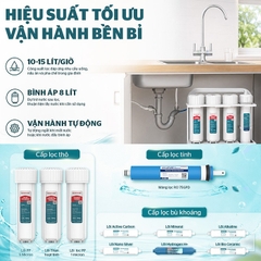 Máy lọc nước RO không vỏ Sunhouse SHA8856UA - 10 lõi lọc