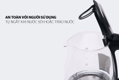 Bình đun siêu tốc thủy tinh Sunhouse SHD1217 1.7 lít