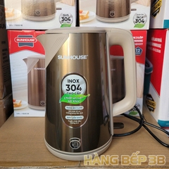 Bình siêu tốc inox 3 lớp Sunhouse 1.8 lít SHD1377