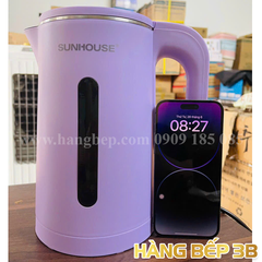 Bình đun siêu tốc 2 lớp Sunhouse SHD1368KB 1.8 lít