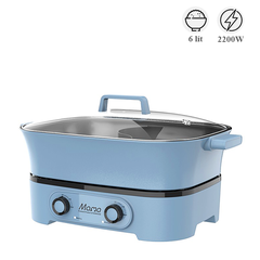 Nồi lẩu điện 2 ngăn 6 lít Sunhouse SHD4568