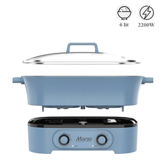 Nồi lẩu điện 2 ngăn 6 lít Sunhouse SHD4568