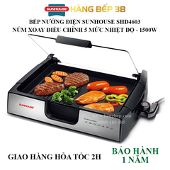 Bếp nướng điện Sunhouse SHD4603