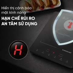 Bếp từ cảm ứng Sunhouse SHD6807 (tặng nồi inox)