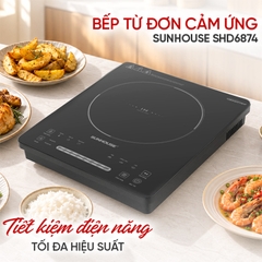 Bếp từ cảm ứng Sunhouse SHD6874 (tặng nồi inox)