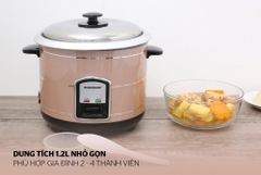 Nồi cơm điện nắp rời Sunhouse 1.2 lít SHD8105