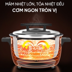 Nồi cơm điện 5.6 lít Sunhouse SHD8156