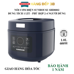 Nồi cơm điện Sunhouse 1.0 lít SHD8802