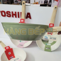 Chảo chống dính Nano Ceramic Sunhouse Healthy 24cm SHG24MT1