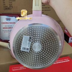 Chảo chống dính Nano Ceramic Sunhouse Healthy 24cm SHG24MP