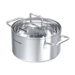Nồi inox 304 liền đáy Sunhouse Healthy 24cm SHG705-24