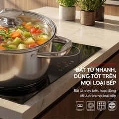 Bộ nồi inox 5 đáy Sunhouse SHG799