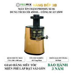 Máy ép chậm Promix SJ-06 dùng chuyên quán