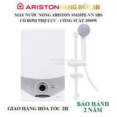 Máy nước nóng Ariston SM35PE-VN SBS - có bơm