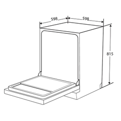 Máy rửa chén GrandX SMI8GX82 thế hệ mới