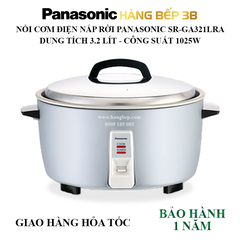 Nồi cơm điện nắp rời Panasonic 3.2 lít SR-GA321LRA
