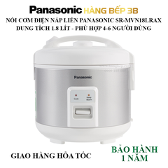 Nồi cơm điện Panasonic 1.8 lít SR-MVN18LRAX