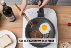 Chảo chiên đá hoa cương Sunhouse 24cm SBD24