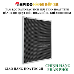 Tấm lọc Nano than hoạt tính dành cho quạt 3000M/3000D