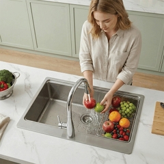 Chậu rửa chén bát inox 304 Kocher TERA S7648
