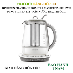 Bình đun pha trà Hurom 1.4 lít Tea Master TM-B01FWH