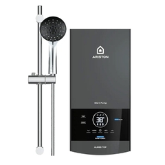 Máy nước nóng trực tiếp Ariston Aures Top 4.5P CU (có bơm)