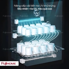 Tủ sấy chén tiệt trùng Fujihome 128 lít DD128