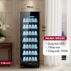 Máy sấy tiệt trùng Fujihome 220 lít DD220