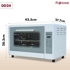 Tủ sấy chén tiệt trùng Fujihome 24 lít DD24