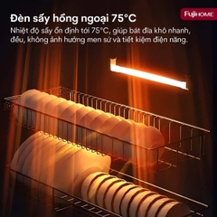 Máy sấy tiệt trùng Fujihome 300 lít DD300