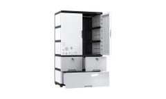 Tủ nhựa 2 cánh 3 ngăn Happy Family Sunhouse KS-CA1177F3
