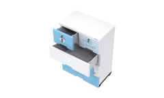 Tủ nhựa sơ sinh 5 ngăn Happy Baby Sunhouse KS-CA688B5