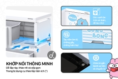 Tủ nhựa sơ sinh 5 ngăn Happy Baby Sunhouse KS-CA688B5