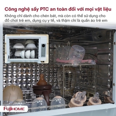 Tủ sấy chén tiệt trùng Fujihome 48 lít DD48