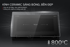 Bếp đôi điện từ Mutlich MIM6009 - Thương hiệu Đức