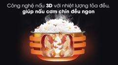 Nồi cơm điện tử 1.8 lít Panasonic SR-CX188SRA