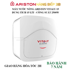 Máy nước nóng gián tiếp 2500W Ariston VITALY 15