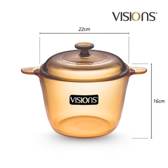 Nồi thủy tinh Visions VS-3.5/CL1 (3.5 lít)