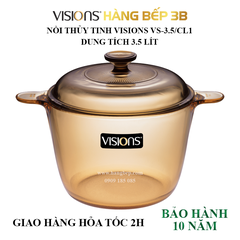 Nồi thủy tinh Visions VS-3.5/CL1 - 3.5L