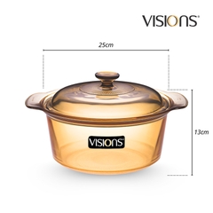 Nồi thủy tinh Visions VSD-3.5/CL1 (3.5 lít)