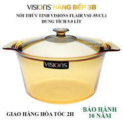 Nồi thủy tinh 5 lít Visions Flair VSF-55/CL1