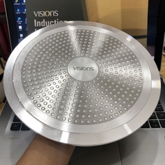 Dĩa chuyển nhiệt bếp từ 24cm Visions VS-IND-24PL/GD