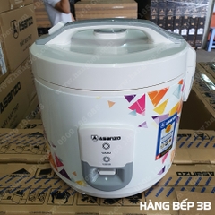 Nồi cơm điện Asanzo 1.8 lít RC-18DG màu trắng