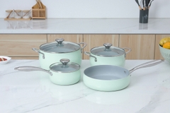 Bộ nồi chảo Green Cook GCS242-T1