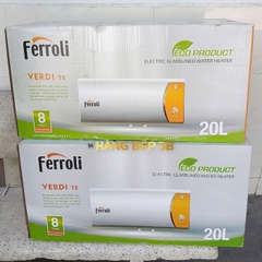 Máy nước nóng gián tiếp Ferroli VERDI 20L TE