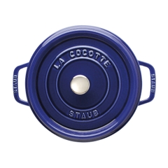 Staub - Nồi tròn màu xanh đen