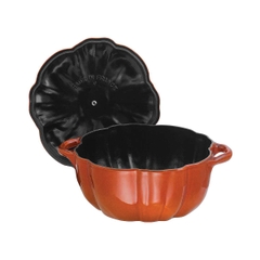 Nồi gang bí ngô STAUB màu nâu vàng - 28cm (B)